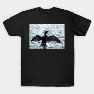 Great black cormorant T-Shirt